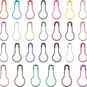 Safety Bulb Pins, 500 Pieces, Mixed Colors Metal Gourd Pins for Knitting, Crafts and DIY Projects